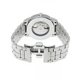 Tissot T Classic Luxury Powermatic 80 White Dial Silver Steel Strap Watch For Men - T086.408.11.016.00
