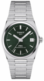 Tissot PRX Powermatic 80 Green Dial Silver Steel Strap Watch for Men - T137.207.11.091.00