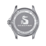 Tissot Seastar 1000 Black Dial Silver Steel Strap Watch For Men - T120.410.11.051.00