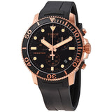Tissot Seastar 1000 Chronograph Black Dial Black Rubber Strap Watch For Men - T120.417.37.051.00