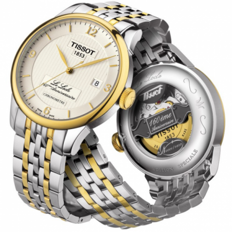 Tissot Le Locle Automatic Silver Dial Two Tone Steel Strap Watch For Men - T006.408.22.037.00