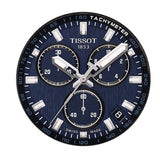 Tissot T Race Chronograph Blue Dial Silver Steel Strap Watch For Men - T141.417.11.041.00
