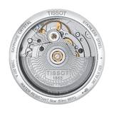 Tissot Chemin Des Tourelles Powermatic 80 Lady White Dial Silver Steel Strap Watch For Women - T099.207.11.037.00