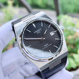 Tissot PRX Powermatic 80 Black Dial Black Leather Strap Watch for Men - T137.407.16.051.00