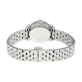 Tissot Le Locle Automatic Double Happiness Lady Silver Dial Silver Steel Strap Watch For Women - T41.1.183.35