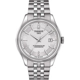 Tissot Ballade Powermatic 80 Cosc Silver Dial Silver Steel Strap Watch For Men - T108.408.11.037.00