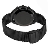 Tissot T Classic PR 100 Chronograph Black Dial Black Mesh Bracelet Watch For Men - T101.417.33.051.00
