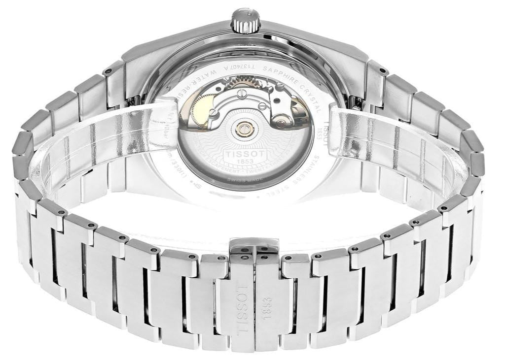 Tissot PRX Powermatic 80 Gradient Blue Dial Silver Steel Strap Watch for Men - T137.407.11.351.01