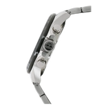 Tommy Hilfiger Decker Quartz Black Dial Silver Steel Strap Watch for Men - 1791472