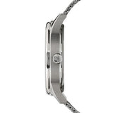 Tommy Hilfiger Damon Quartz Chronograph Black Dial Silver Mesh Bracelet Watch for Men - 1791415