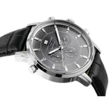 Tommy Hilfiger Harrison Chronograph Black Dial Black Leather Strap Watch for Men - 1790875