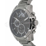Tommy Hilfiger Decker Quartz Black Dial Black Steel Strap Watch for Men - 1791347