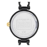 Coach Park Swarovski Crystals Black Dial Black Steel Strap Watch for Women - 14503564