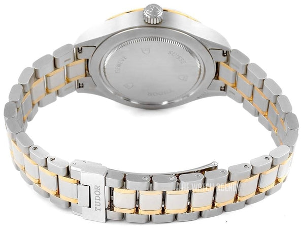 Tudor Style Automatic Silver Dial Two Tone Steel Strap Watch for Men - M12713-0003