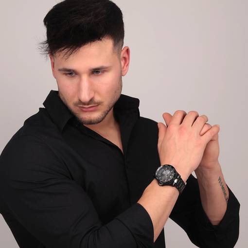 Maserati SFIDA Special Edition Diamond Mechanical Watch For Men - R8823140005