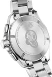 Tag Heuer Aquaracer Chronograph Black Dial Silver Steel Strap Watch for Men - CAY1110.BA0927