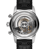 Breitling Superocean Heritage B01 Chronograph 44 Black Dial Black Mesh Bracelet Watch for Men - UB01621A1M1S1