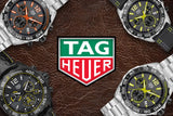 Tag Heuer Formula 1 Chronograph Grey Dial Black Nylon Strap Watch for Men - CAZ101AG.FC8304