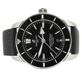 Breitling Superocean Heritage B20 Automatic 44 Black Dial Black Mesh Bracelet Watch for Men - AB2030121B1S1