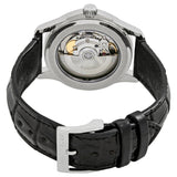 Gucci G Timeless Automatic Black Dial Black Leather Strap Watch For Women - YA126469