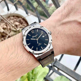 Salvatore Ferragamo F-80 Classic Black Dial Black Leather Strap  Watch for Men - SFDT00219