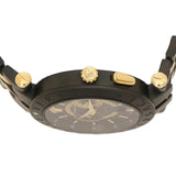 Versace V-Race Analog Quartz Black Dial Two Tone Steel Strap Watch For Men - VEBV00619