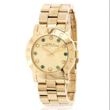 Marc Jacobs Amy Dexter Gold Dial Gold Steel Strap Watch for Women - MBM3215