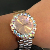 Marc Jacobs Amy Rose Gold Dial Rose Gold Steel Strap Watch for Women - MBM3223
