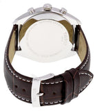Tissot PR 100 Chronograph Silver Dial Brown Leather Strap Watch for Men - T101.417.16.031.00