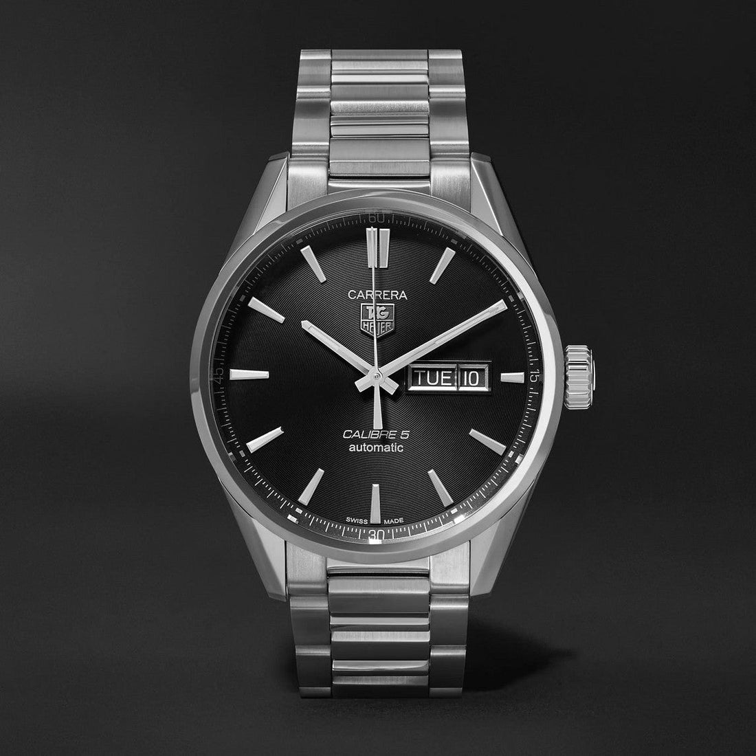 Tag Heuer Carrera Black Dial Watch for Men - WAR201A.BA0723