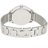 Guess Tri Glitz Quartz Silver Dial Silver Mesh Bracelet Watch For Women - W1142L1