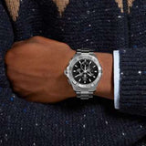 Tag Heuer Aquaracer Chronograph Black Dial Silver Steel Strap Watch for Men - CAY1110.BA0927