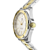 Tag Heuer Aquaracer Quartz White Dial Two Tone Steel Strap Watch for Men - WAY1120.BB0930