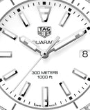Tag Heuer Aquaracer Diamonds White Dial Two Tone Steel Strap Watch for Women - WAY131H.BA0914