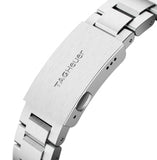 Tag Heuer Aquaracer Calibre 5 Automatic Sunray Brown Dial Silver Steel Strap Watch for Men - WAY2018.BA0927