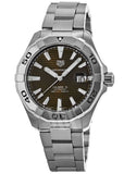 Tag Heuer Aquaracer Sunray Brown Dial Watch for Men - WAY2018.BA0927
