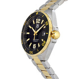Tag Heuer Formula 1 Quartz Black Dial Two Tone Steel Strap Watch for Men - WAZ1121.BB0879