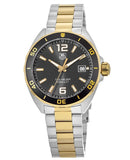 Tag Heuer Formula 1 Quartz Black Dial Two Tone Steel Strap Watch for Men - WAZ1121.BB0879