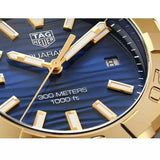 Tag Heuer Aquaracer Blue Dial Two Tone Steel Strap Watch for Women - WBD1325.BB0320