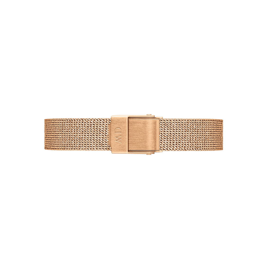 Daniel Wellington Quadro Unitone Rose Gold Dial Rose Gold Mesh Strap Watch For Women - DW00100484