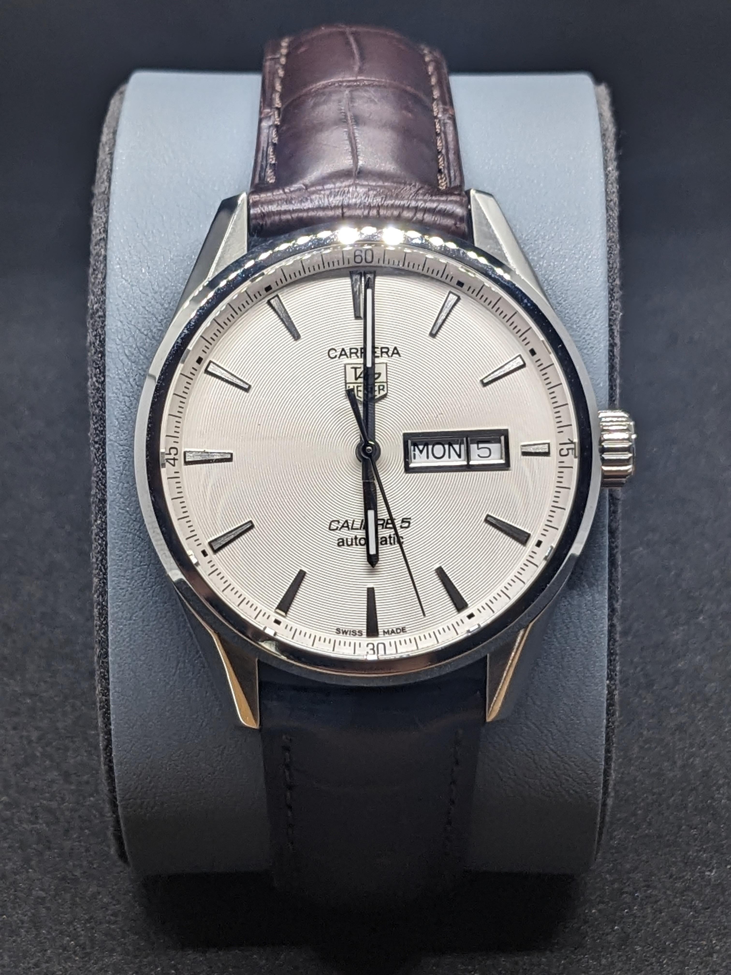 Tag Heuer Carrera White Dial Watch for Men - WAR201B.FC6291