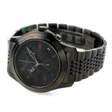 Gucci G Timeless Chronograph Black Dial Black Leather Strap Watch For Men - YA126244