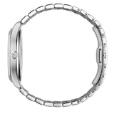 Gucci G Timeless Black Dial Silver Steel Strap Watch For Women - YA1264029A