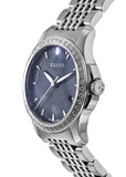Gucci G Timeless Black Mother of Pearl Diamonds 38mm Watch For Women - YA126509