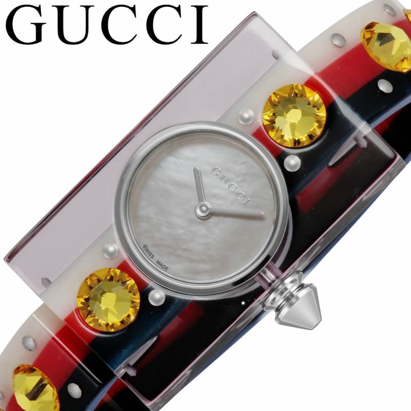 Gucci Web Pink Mother of Pearl Dial Watch For Women - YA143524
