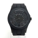 Marc Jacobs Pelly Black Dial Black Silicon Strap Watch for Women - MBM2511