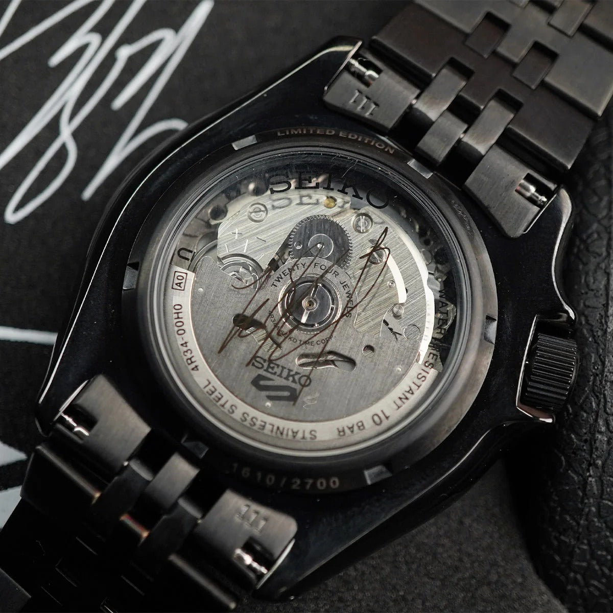 Seiko Automatic SKX GMT Yuto Horigome Limited Edition Watch For Men - SSK027K1