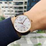 Tissot Chemin Des Tourelles Powermatic 80 Silver Dial Brown Leather Strap Watch For Men - T099.407.36.037.00