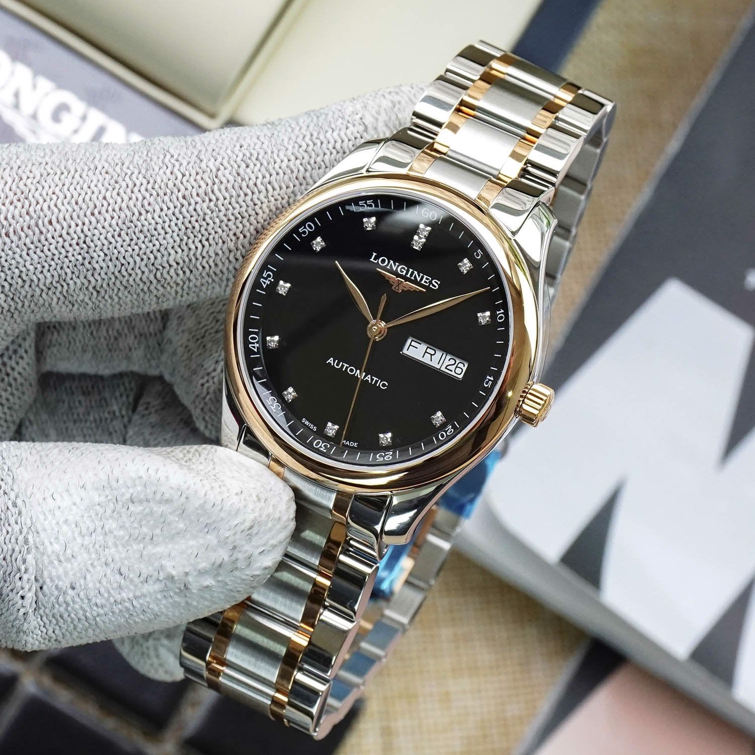 Longines Master Collection Automatic 38.5mm Watch for Men - L2.755.5.59.7