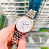 Tissot Le Locle Automatic Cosc Silver Dial Two Tone Steel Strap Watch For Men - T006.407.22.036.00